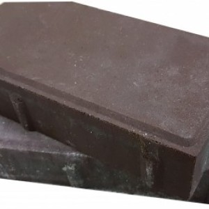 Плитка Кирпичик 5,7 см коричневая