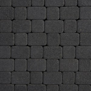 Тротуарная плитка Старый город 3,8 см черная
